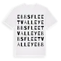 Ebbsfleet Valley ordlek t-shirt