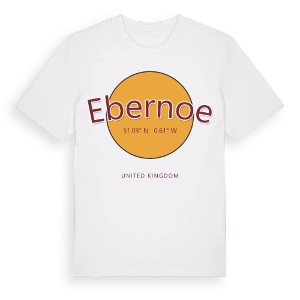 Ebernoe cirkel t-shirt – ekologisk bomull t-shirt från Pinshirt