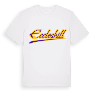 Eccleshill baseball t-shirt – ekologisk bomull t-shirt från Pinshirt