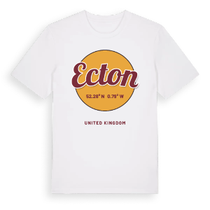 Ecton cirkel t-shirt – ekologisk bomull t-shirt från Pinshirt
