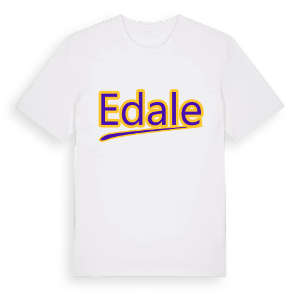 Edale baseball t-shirt – ekologisk bomull t-shirt från Pinshirt
