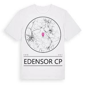 Edensor CP t-shirt – ekologisk bomull t-shirt från Pinshirt
