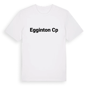 Egginton CP fetstil t-shirt – ekologisk bomull t-shirt från Pinshirt