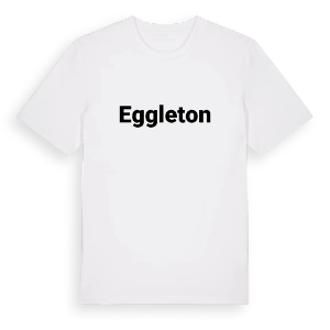 Eggleton fetstil t-shirt – ekologisk bomull t-shirt från Pinshirt