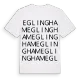 Eglingham ordlek t-shirt