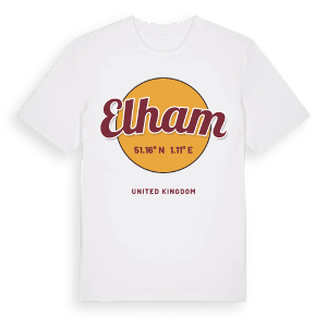 Elham cirkel t-shirt – ekologisk bomull t-shirt från Pinshirt