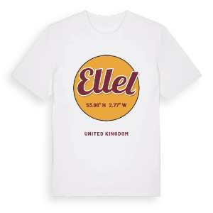 Ellel cirkel t-shirt – ekologisk bomull t-shirt från Pinshirt