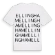 Ellingham ordlek t-shirt