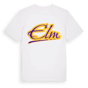 Elm baseball t-shirt – ekologisk bomull t-shirt från Pinshirt