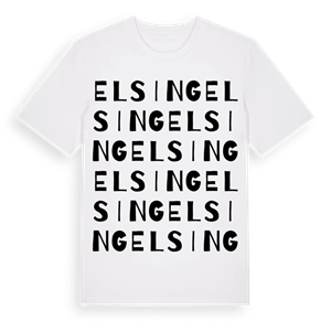 Elsing ordlek t-shirt – ekologisk bomull t-shirt från Pinshirt