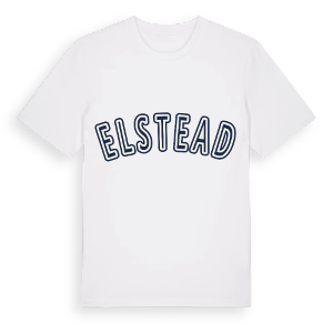 Elstead college t-shirt – ekologisk bomull t-shirt från Pinshirt