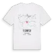 Elswick karta t-shirt
