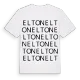 Elton ordlek t-shirt
