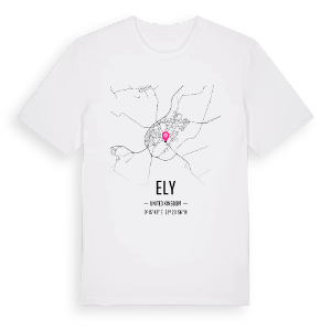 Ely karta t-shirt – ekologisk bomull t-shirt från Pinshirt