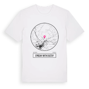 Embsay with Eastby t-shirt – ekologisk bomull t-shirt från Pinshirt