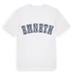 Emneth college t-shirt – ekologisk bomull t-shirt från Pinshirt