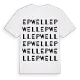 Epwell ordlek t-shirt