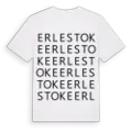 Erlestoke ordlek t-shirt