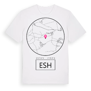 Esh t-shirt – ekologisk bomull t-shirt från Pinshirt