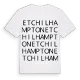Etchilhampton ordlek t-shirt