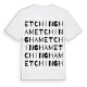 Etchingham ordlek t-shirt