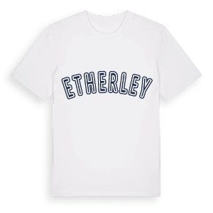 Etherley college t-shirt – ekologisk bomull t-shirt från Pinshirt