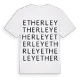 Etherley ordlek t-shirt