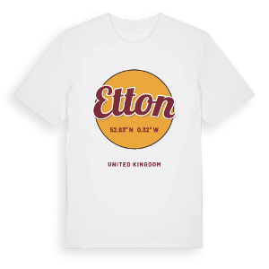Etton cirkel t-shirt – ekologisk bomull t-shirt från Pinshirt