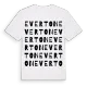Everton ordlek t-shirt