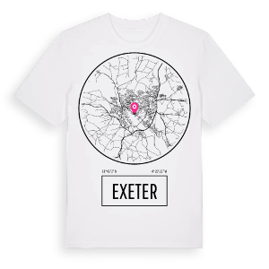 Exeter t-shirt – ekologisk bomull t-shirt från Pinshirt
