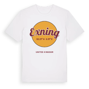 Exning cirkel t-shirt – ekologisk bomull t-shirt från Pinshirt