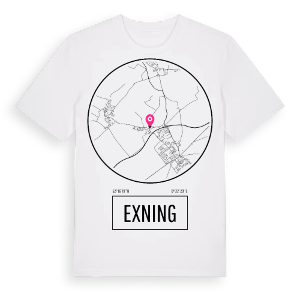 Exning t-shirt – ekologisk bomull t-shirt från Pinshirt