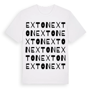 Exton ordlek t-shirt – ekologisk bomull t-shirt från Pinshirt