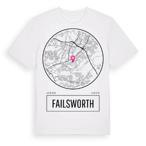 Failsworth t-shirt – ekologisk bomull t-shirt från Pinshirt