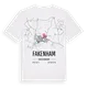 Fakenham karta t-shirt