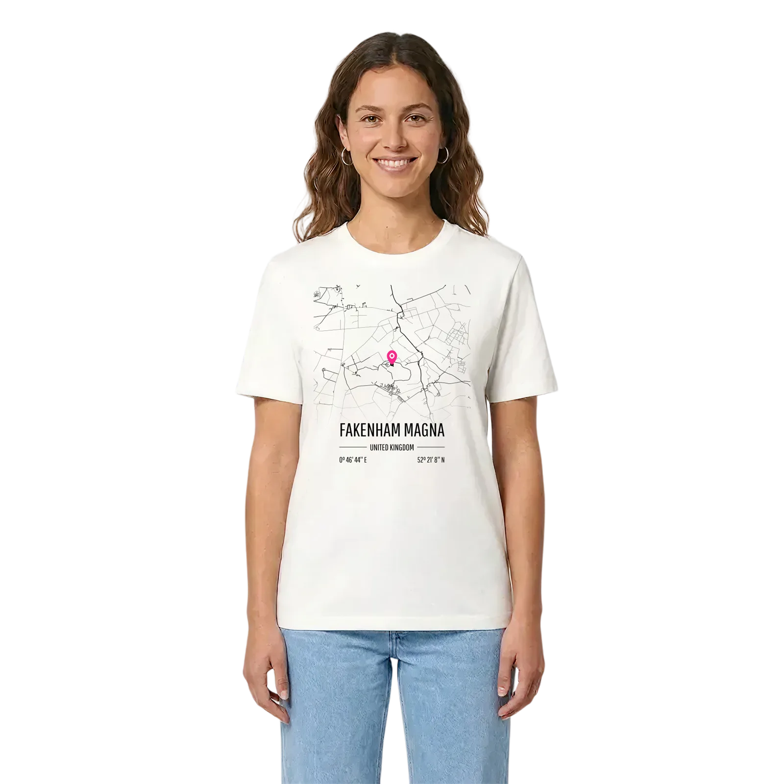Fakenham Magna karta t-shirt – White, i miljö