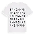 Fakenham Magna ordlek t-shirt