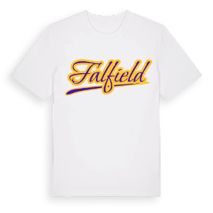 Falfield baseball t-shirt – ekologisk bomull t-shirt från Pinshirt