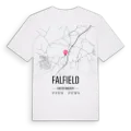 Falfield karta t-shirt