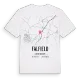 Falfield karta t-shirt