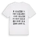 Falkenham ordlek t-shirt