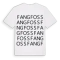 Fangfoss ordlek t-shirt