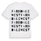 Farndale West ordlek t-shirt