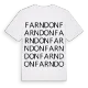 Farndon ordlek t-shirt