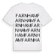 Farnham ordlek t-shirt