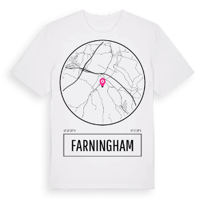 Farningham t-shirt – ekologisk bomull t-shirt från Pinshirt