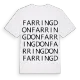 Farringdon ordlek t-shirt