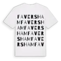 Faversham ordlek t-shirt