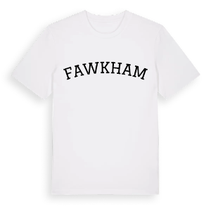 Fawkham böjd t-shirt – ekologisk bomull t-shirt från Pinshirt