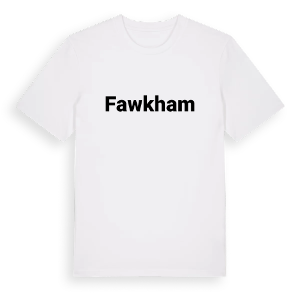Fawkham fetstil t-shirt – ekologisk bomull t-shirt från Pinshirt